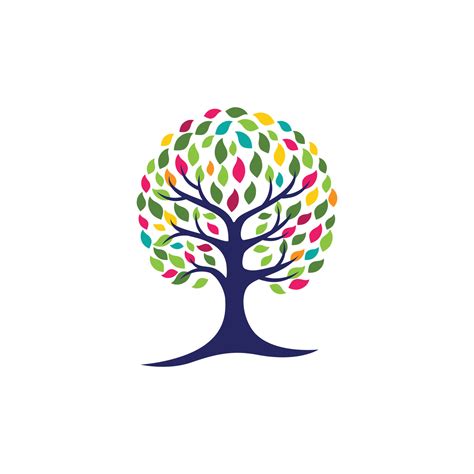 family tree logo template vector 16975025 Vector Art at Vecteezy