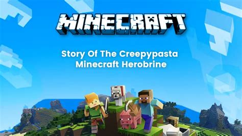 The story of the Creepypasta Minecraft Herobrine - BrightChamps Blog