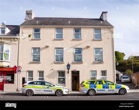 Garda police Station in Donegal Town County Donegal Ireland Stock Photo ...