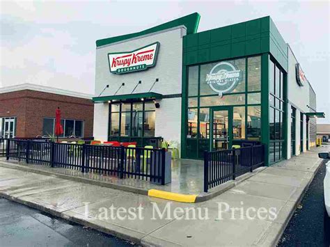 Krispy Kreme Menu Prices & Calories – Fresh Menu Prices