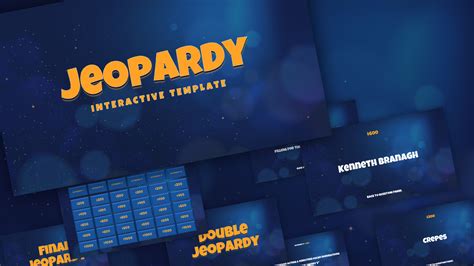 Free Interactive Jeopardy Template PowerPoint & Google Slides