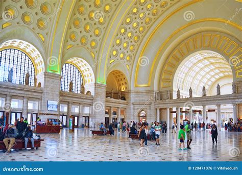 Interior Hall Washington Union Station, Railway Station Building ...