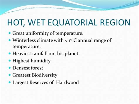 Major natural regions of the world.