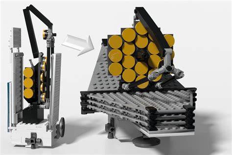 LEGO IDEAS - Product Ideas - James Webb Space Telescope (Articulated)