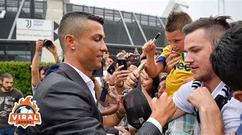 Cristiano Ronaldo vs His Fans | Respect Moments - YouTube