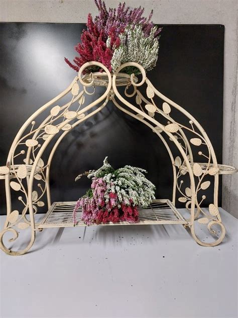 90 cm long garden and plant rack (1) - metal - Catawiki