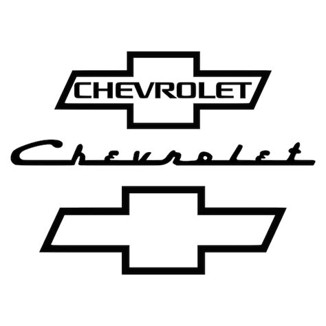 55 Chevy Logos Coloring Pages