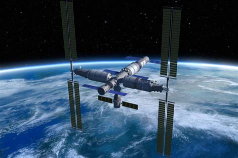 China's Tiangong-2 space station is set to re-enter Earth's atmosphere ...