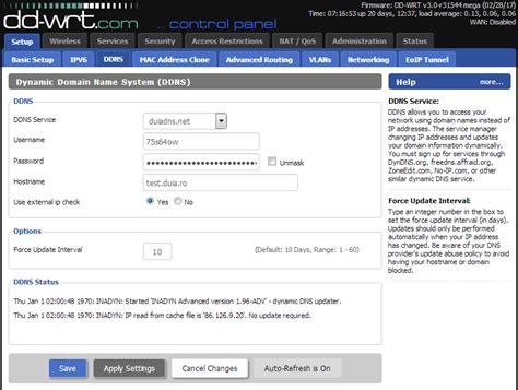 duiadns.net | Blog post - dd-wrt firmware config