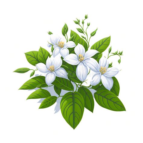 Sampaguita Flower Stock Illustrations – 60 Sampaguita Flower Stock Illustrations, Vectors ...