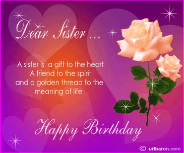 Happy Birthday Images For Sister With Quotes - ShortQuotes.cc