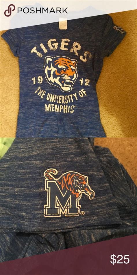 Memphis Tigers The University of Memphis Tigers shirt with the schools ...