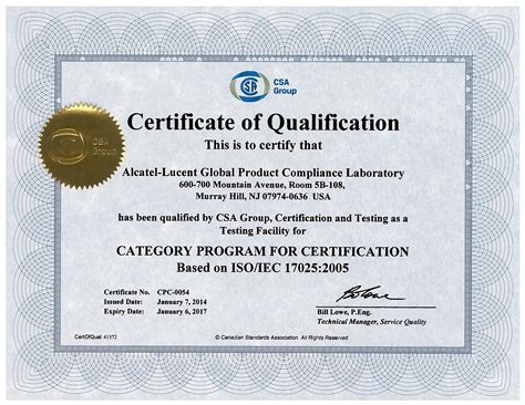 Certificate Qualification – certificates templates free