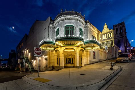 The Rialto Theater - Historic Landmark Photograph by Rob Green - Pixels