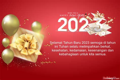 Kartu Ucapan Tahun Baru 2023 - IMAGESEE