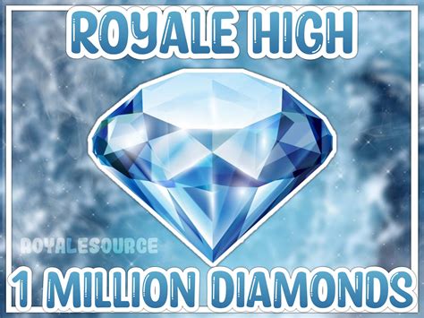 1 Million Royale High Diamonds With an Art Portrait JPEG - Etsy UK