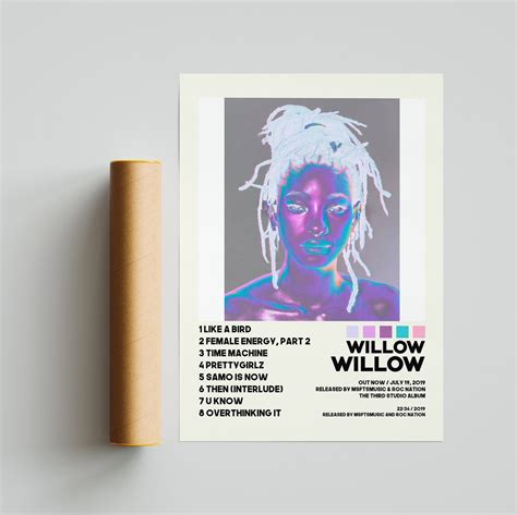 Willow Smith Posters / Willow Poster / Album Cover Poster | Etsy