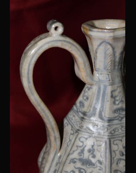 Real Rare Antiques | Early Ming dynasty Porcelain Ewer Teapot