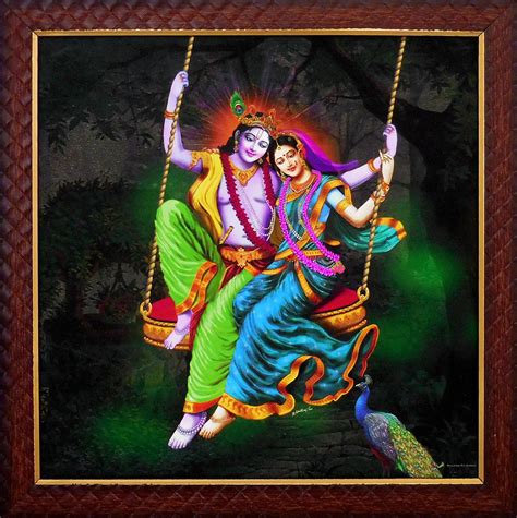 🔥 [30+] Radha Krishna Swing Wallpapers | WallpaperSafari