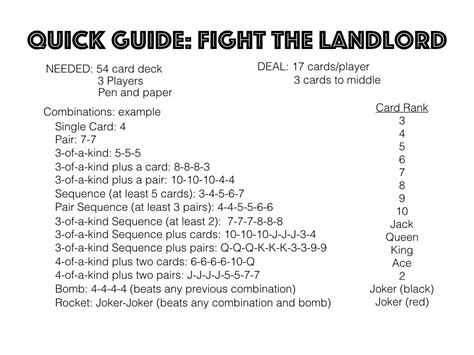 How To Play Fight The Landlord — Gather Together Games