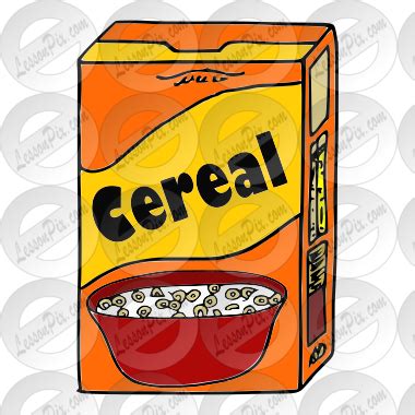 Cereal Box Clip Art