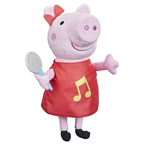 Buy Peppa Pig Oink Along Songs Peppa Singing Plush Doll With Sparkly ...