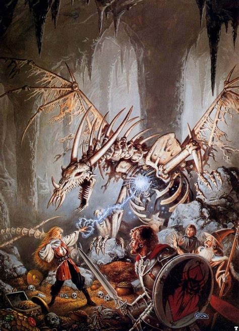 clyde caldwell | Dungeons and dragons art, Fantasy illustration ...