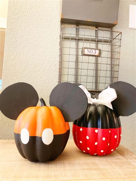 Easy to Make Disney Pumpkins