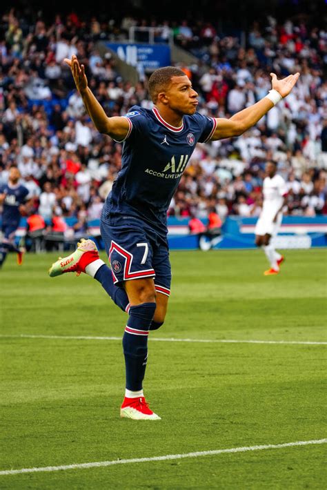 Celebration - Kylian Mbappé against Clermont - Photographic print for sale