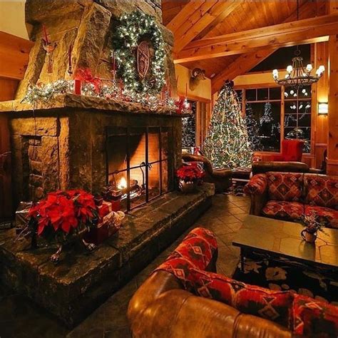 Cosy Christmas, Christmas Fireplace, Christmas Scenes, Very Merry Christmas, Rustic Christmas ...