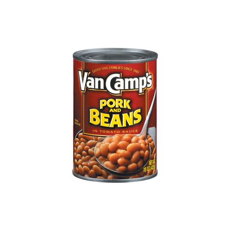 Van Camp's Pork N Beans 15oz in 2021 | Pork n beans, Homemade baked ...