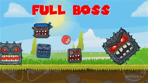 Red Ball 4 Full Boss Gameplay - YouTube