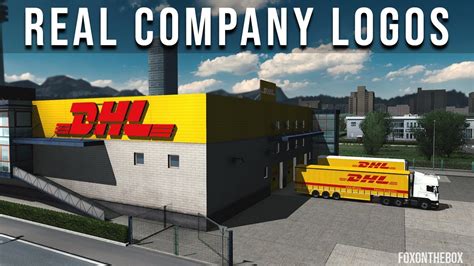 ETS2 1.38 Real Company Logos v1.1 | Euro Truck Simulator 2 Mod - YouTube