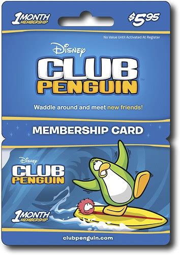 Best Buy: Disney Interactive Studios Club Penguin 1-Month Membership ...