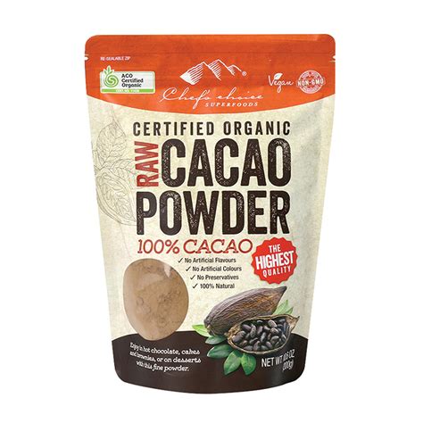 Certified Organic Raw Cacao Powder - Premium Gourmet Food