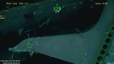 The Wreck of the USS Lexington, Aircraft at the Bottom of the Coral Sea