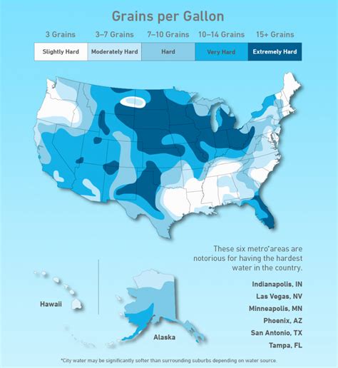 Water Hardness By Postcode Map