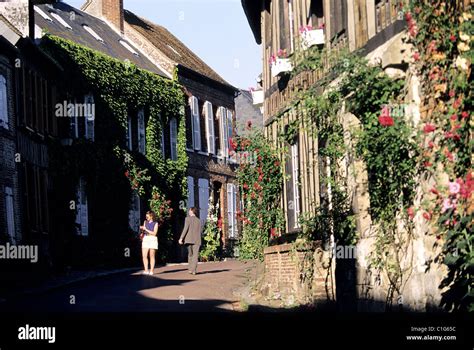 France, Oise, Gerberoy village, labelled Les Plus Beaux Villages de France (The Most Beautiful ...