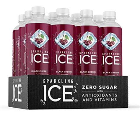 Black Cherry Flavor Sparkling Ice water delivered for $.85 bottle!