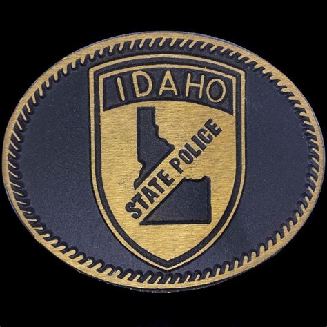 Brass Idaho State Police Trooper Highway Patrol ISP 1980s NOS - Etsy