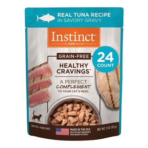 Instinct® Healthy Cravings Cat Food Topper - Natural, Grain Free, Tuna