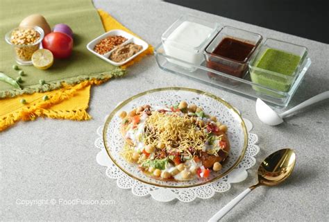 Masala Aloo Tikki Chaat – Food Fusion