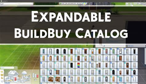 The Sims 4: Expandable Build/Buy Catalog Mod Now Available! | SimsVIP