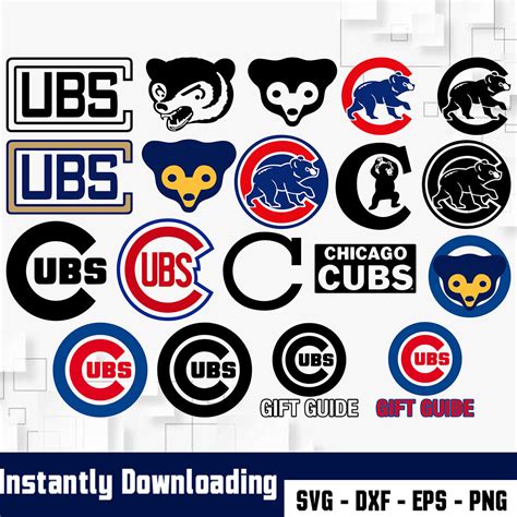chicago cubs logo, cubs logo, chicago cubs, logo, mlb svg, sport team, chicago bears, mega pack ...