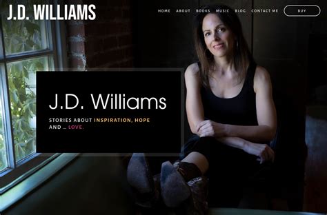 J.D. Williams | Stories about inspiration, hope, and... love.