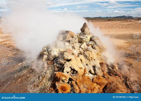 Fumarole stock photo. Image of multicolored, minerals - 29180782