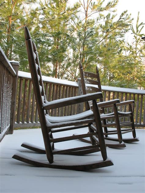 Rocking chairs with snow_0042 | Flickr - Photo Sharing!