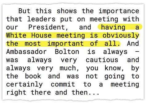 Impeachment Briefing: Anatomy of a Scene From the Hill Testimony - The ...