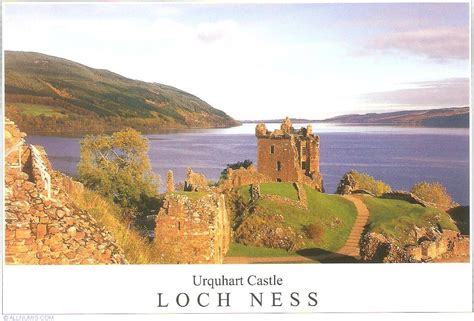 Urquhart Castle - Loch Ness 2011, Scotland-tourist - Great Britain and ...