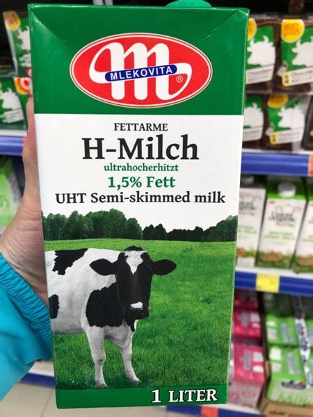 Mlekovita UHT Semi Skimmed Milk - 1Source